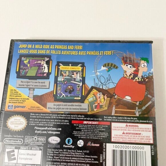 2009 Phineas and Ferb Nintendo DS Disney Video Game - Picture 7 of 14